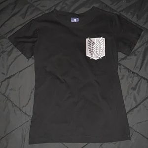 Attack on titan anime tee